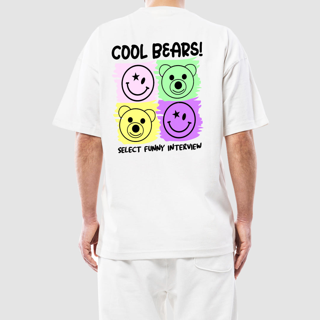 COOL BEARS تيشرت اوفر سايز