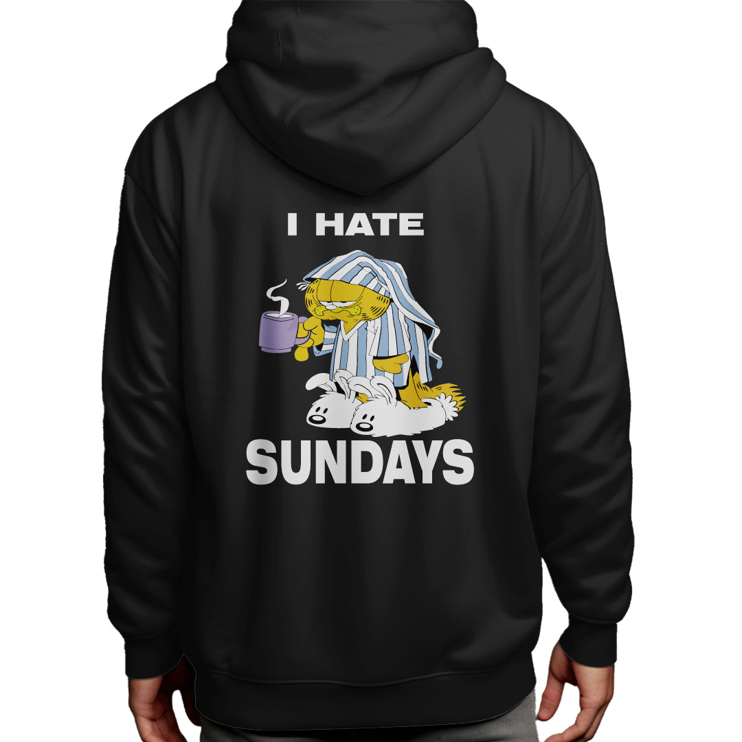 هودي بتصميم I HATE SUNDAYS