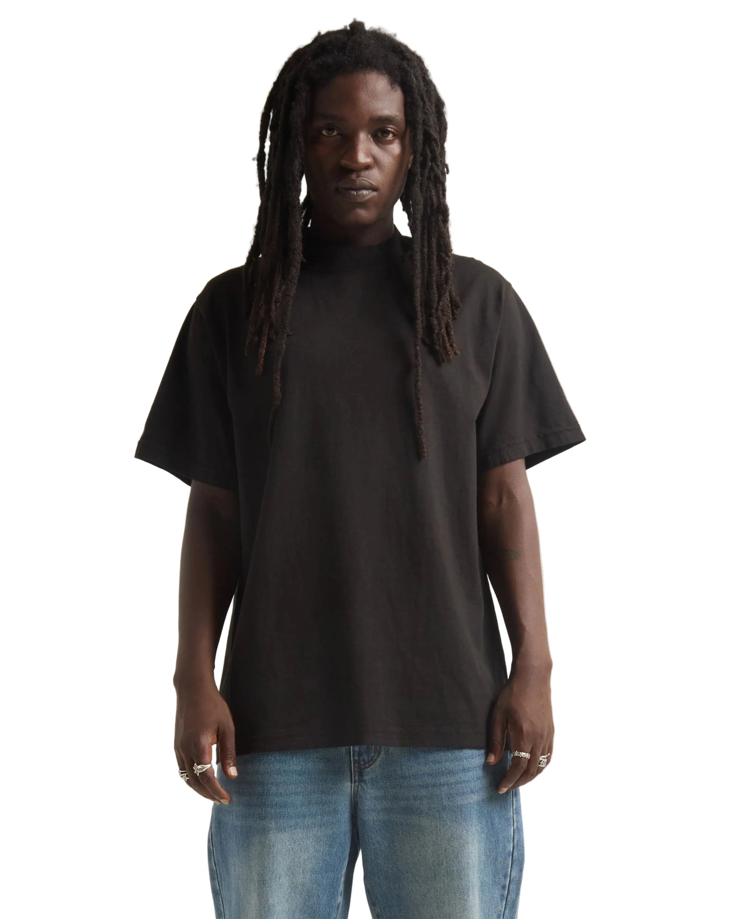 Shakawear Garment Dye T-Shirt - Black