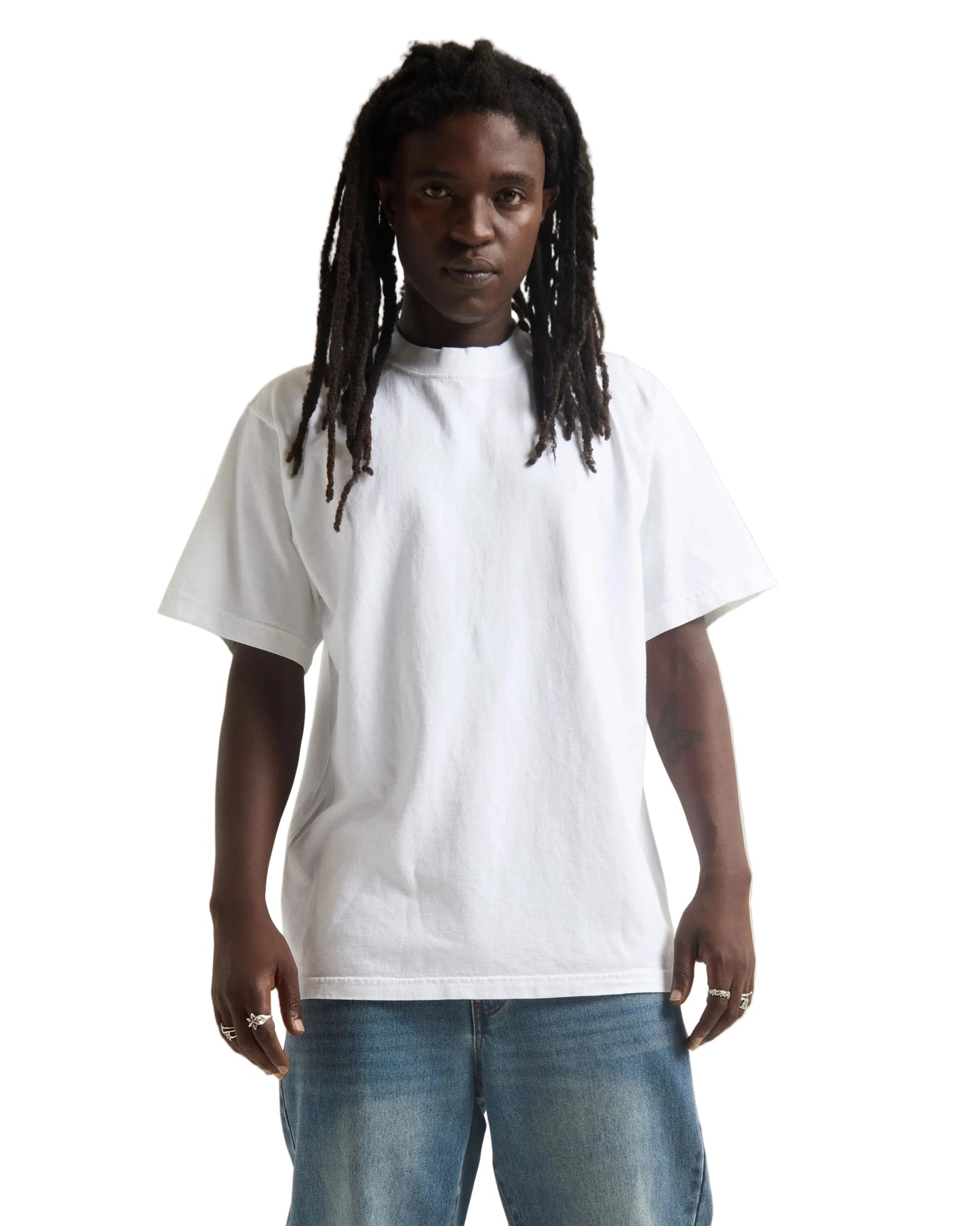 Shakawear Garment Dye T-Shirt - White