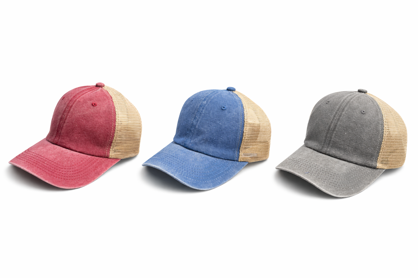 Washed Trucker Cap | كاب تراكر مغسول