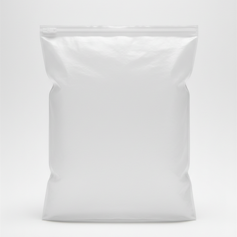 كيس بلاستيك مغبر - سادة