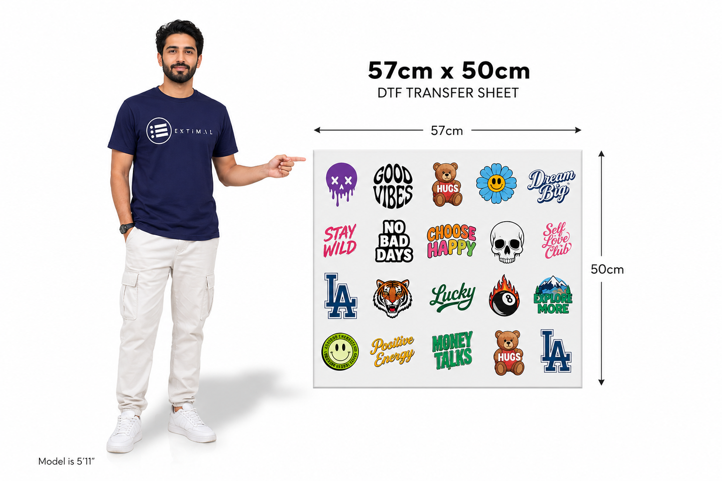 DTF - Gang Sheet | طباعة دي تي اف