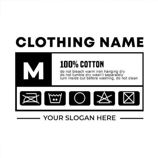 Screen Print inside Label