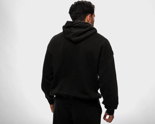 Hoodie French Terry Black