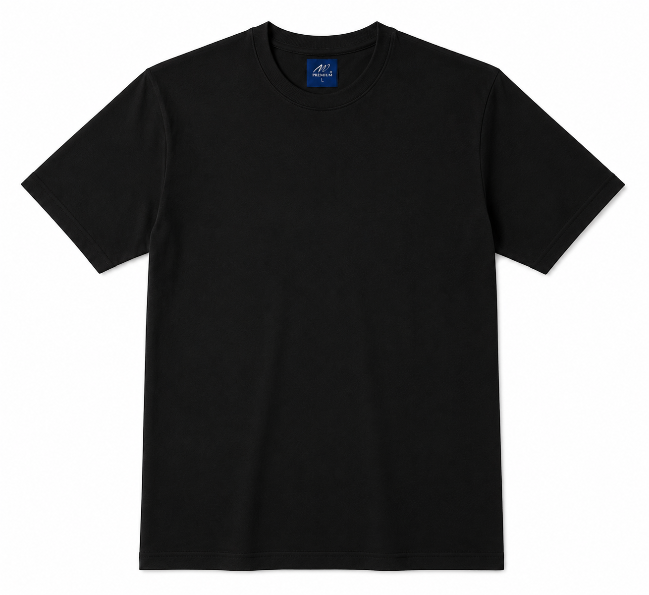 Regular Fit Basic T-Shirt/ تيشيرت ساده قطني