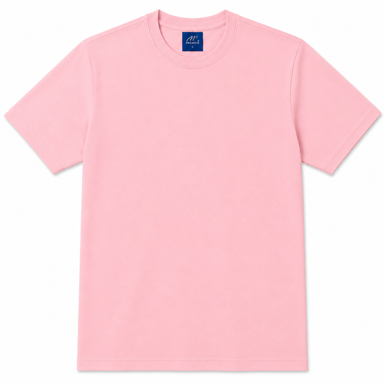 Regular Fit Basic T-Shirt/ تيشيرت ساده قطني