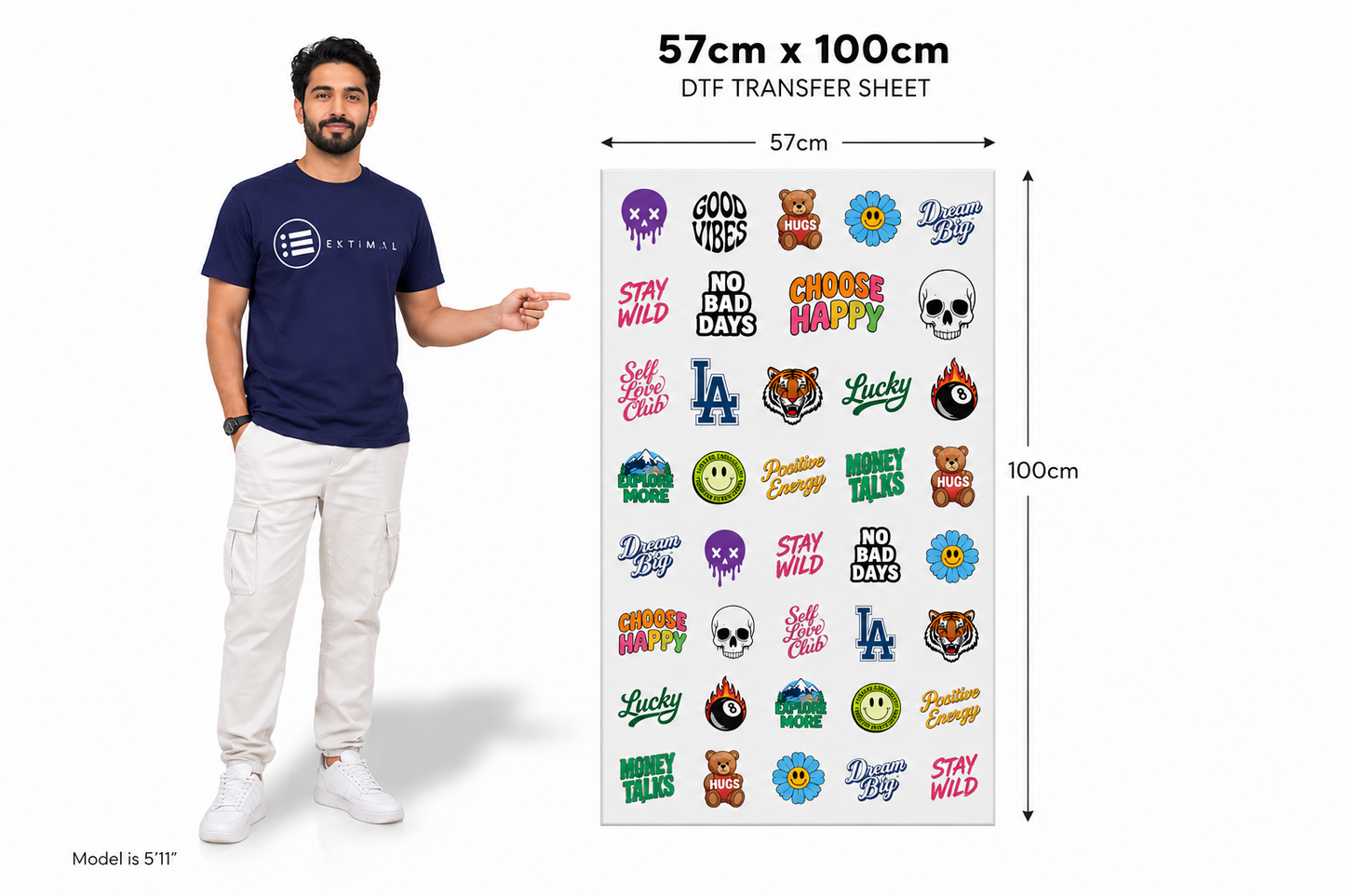 DTF - Gang Sheet | طباعة دي تي اف