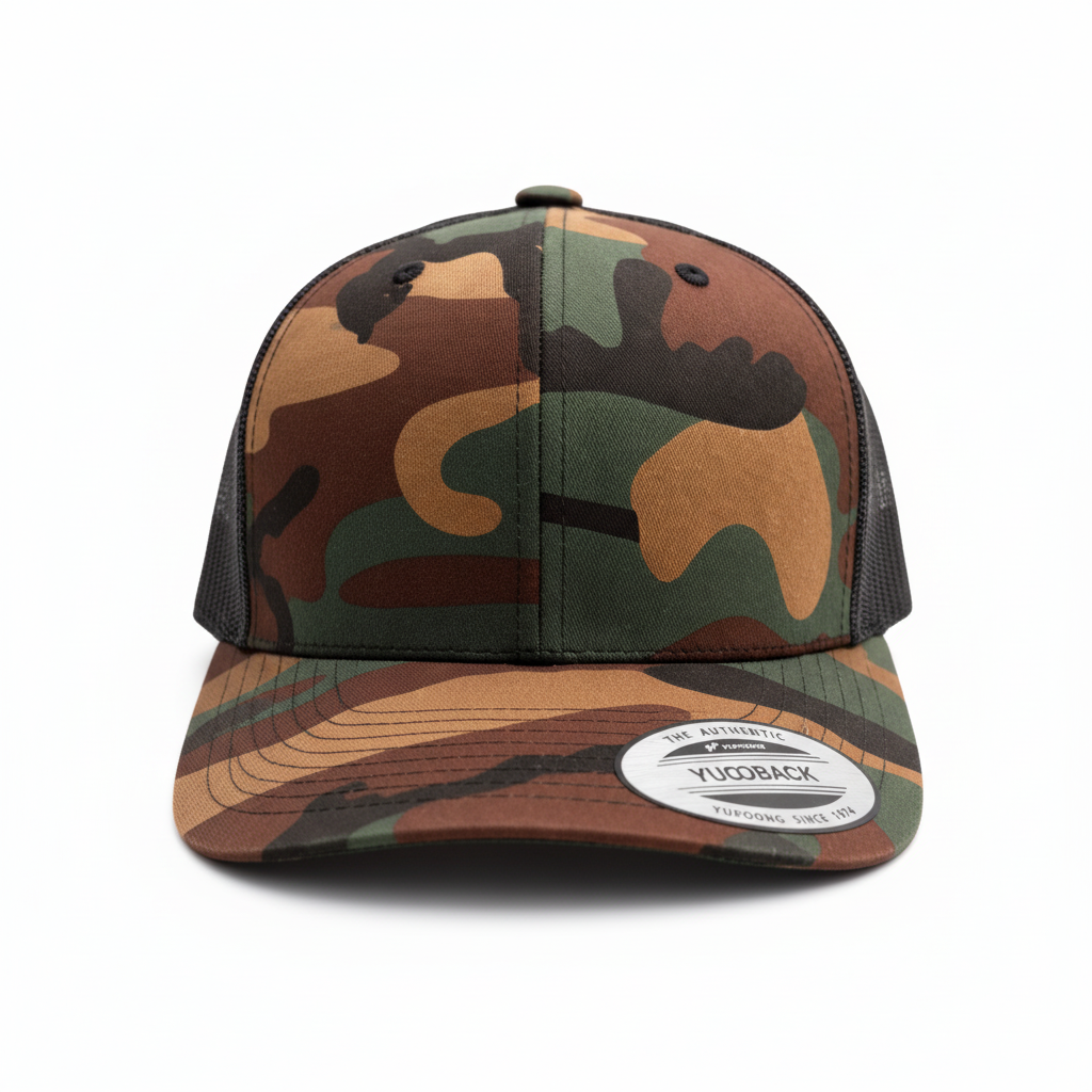 Flexfit Camo Cap - Front