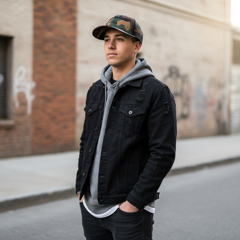 Flexfit Camo Cap - Model