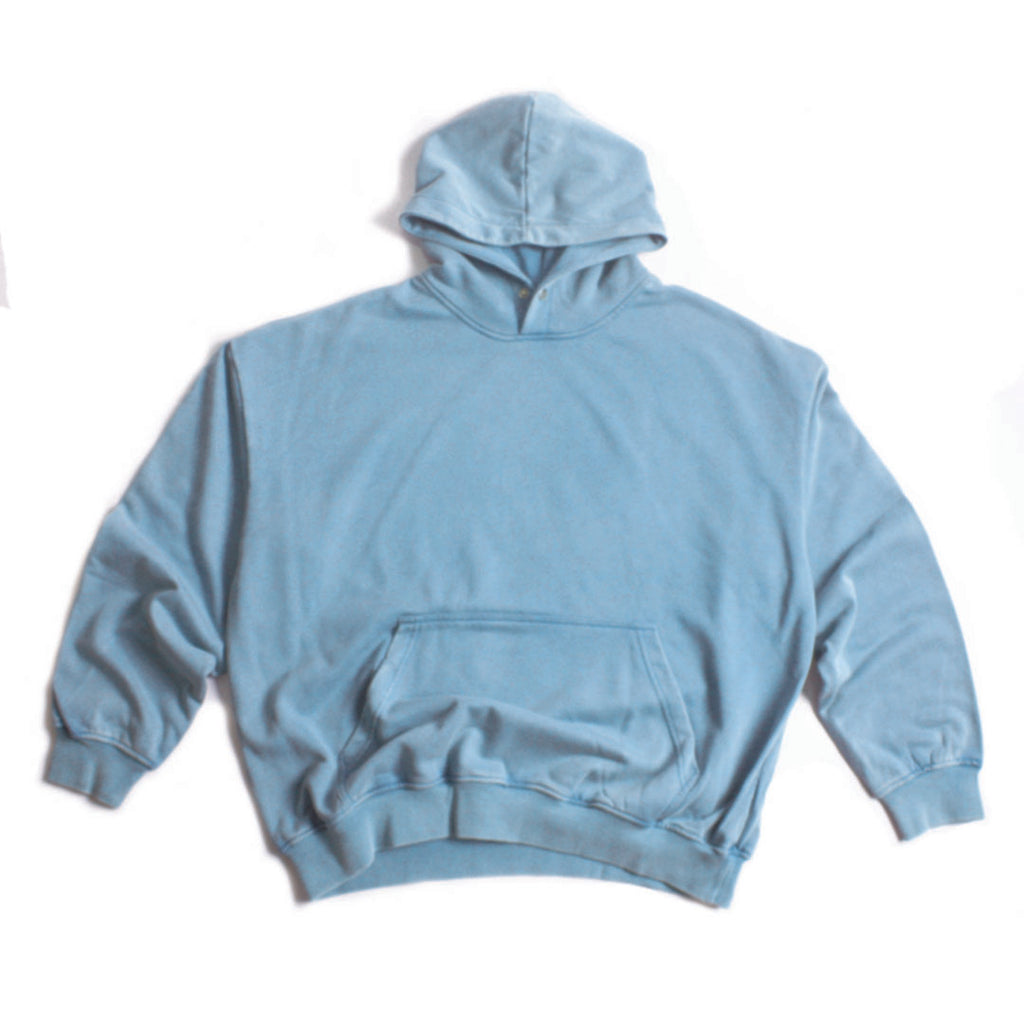 French Terry washed Garment Hoodie