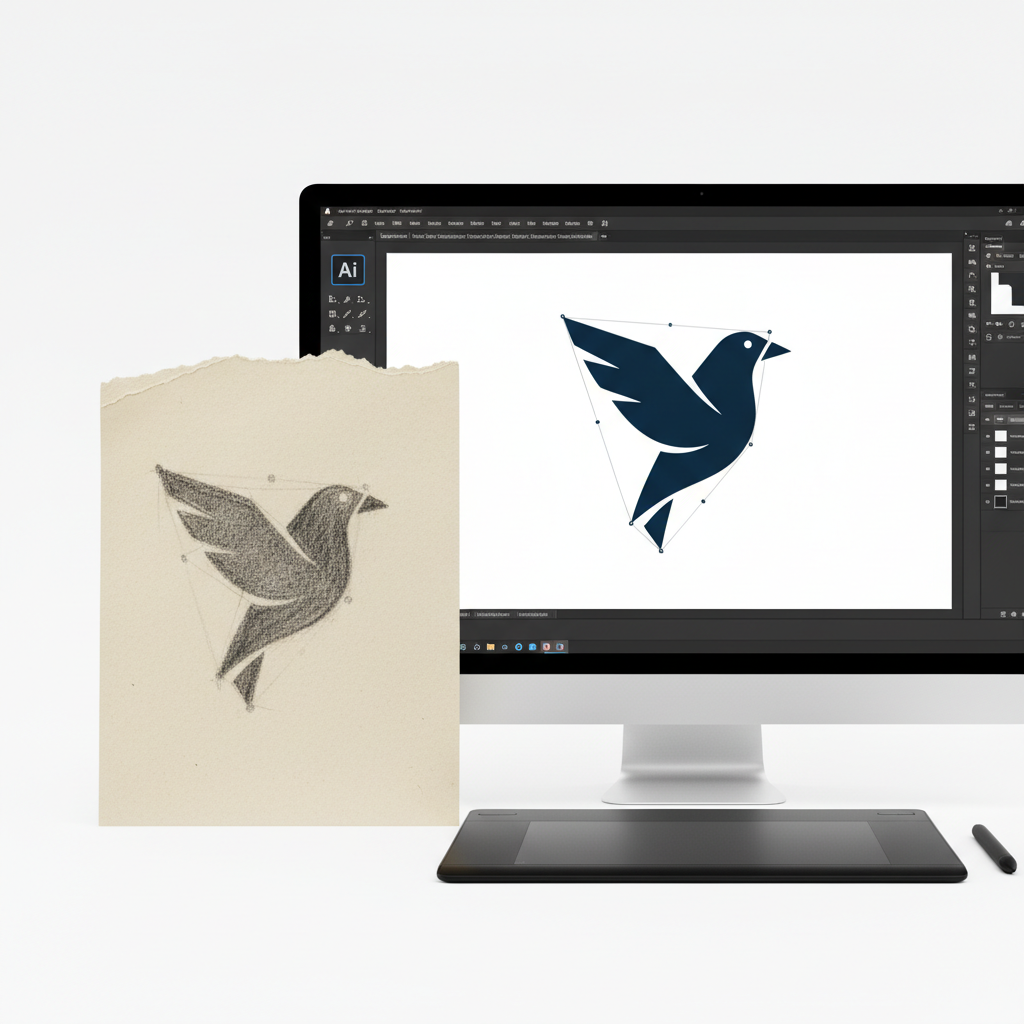 Logo vectorization service