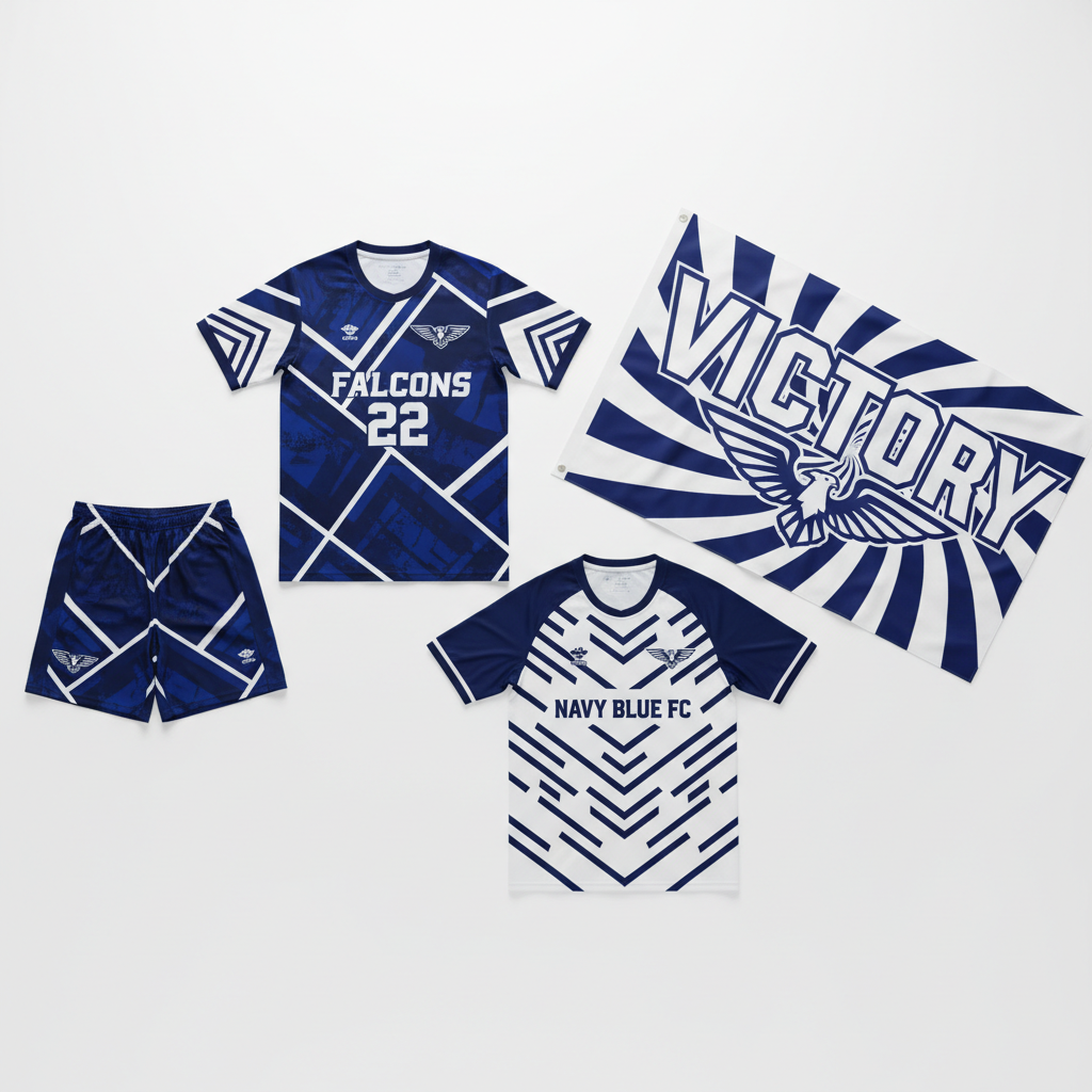 Sublimation printing on jersey and flags