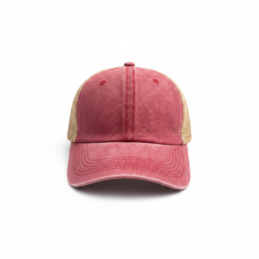 Washed Trucker Cap - Front