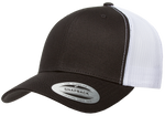 Black/White 60606T Trucker