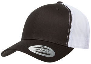 Black/White 60606T Trucker