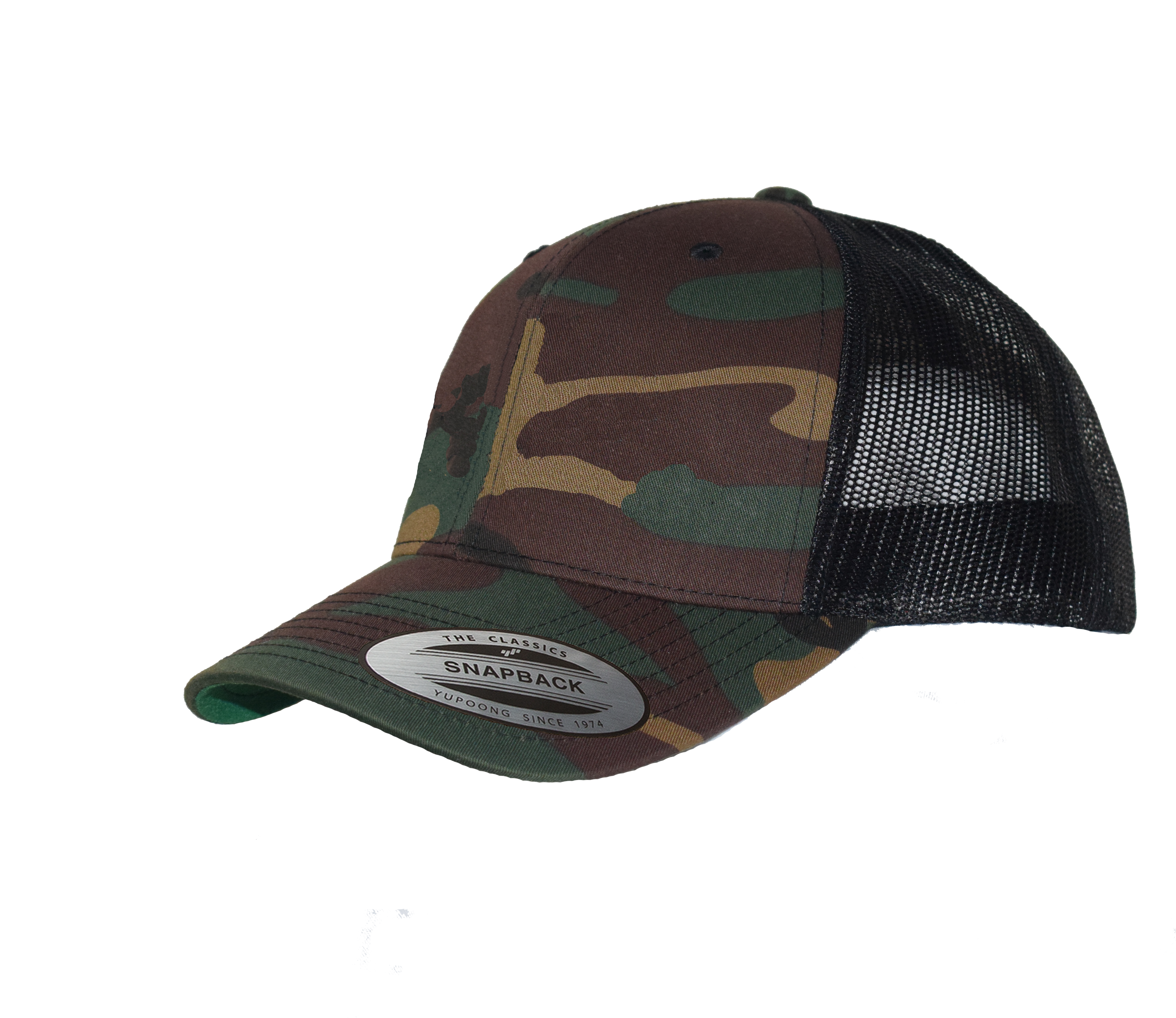 CAMO/BLACK 60606T Trucker