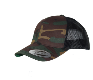 CAMO/BLACK 60606T Trucker