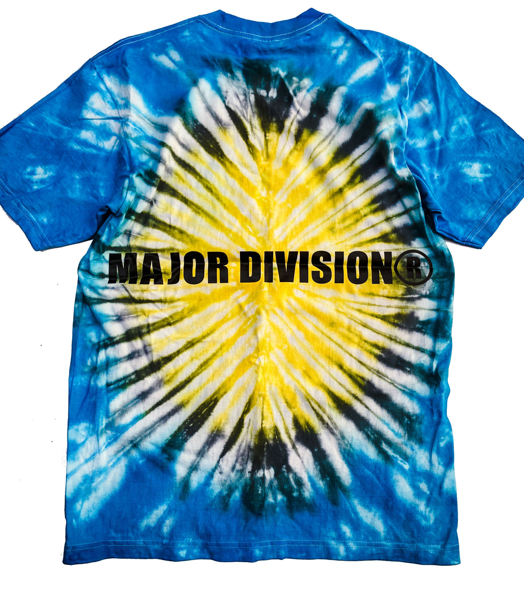 Tie Dye T-shirt Sunburst Major Division