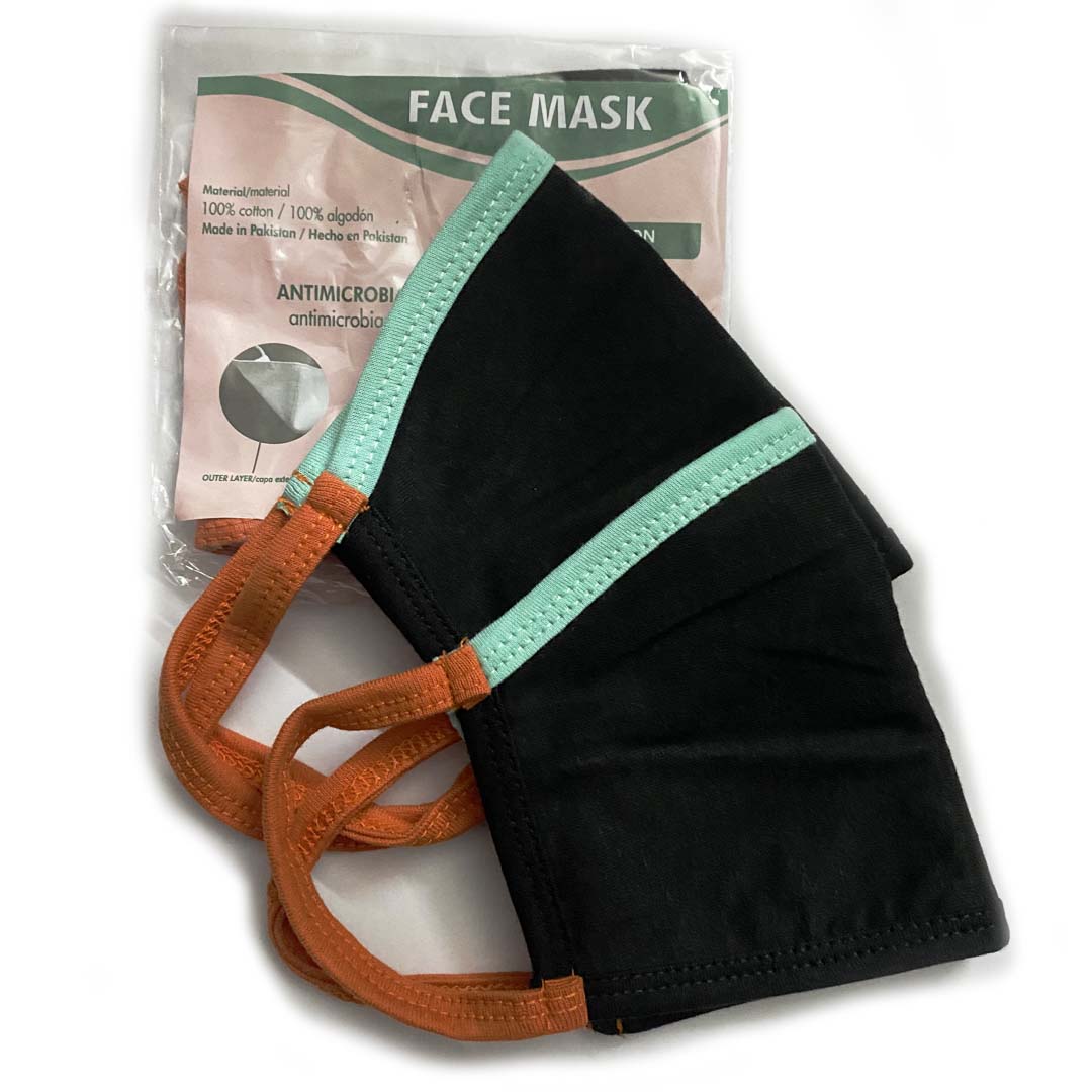 Pack 3pcs -  Adult Colored Face Mask